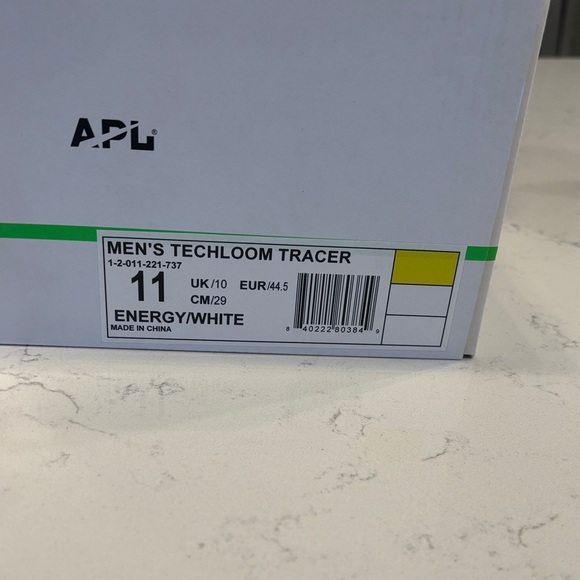 APL Neon Yellow Athletic Shoes